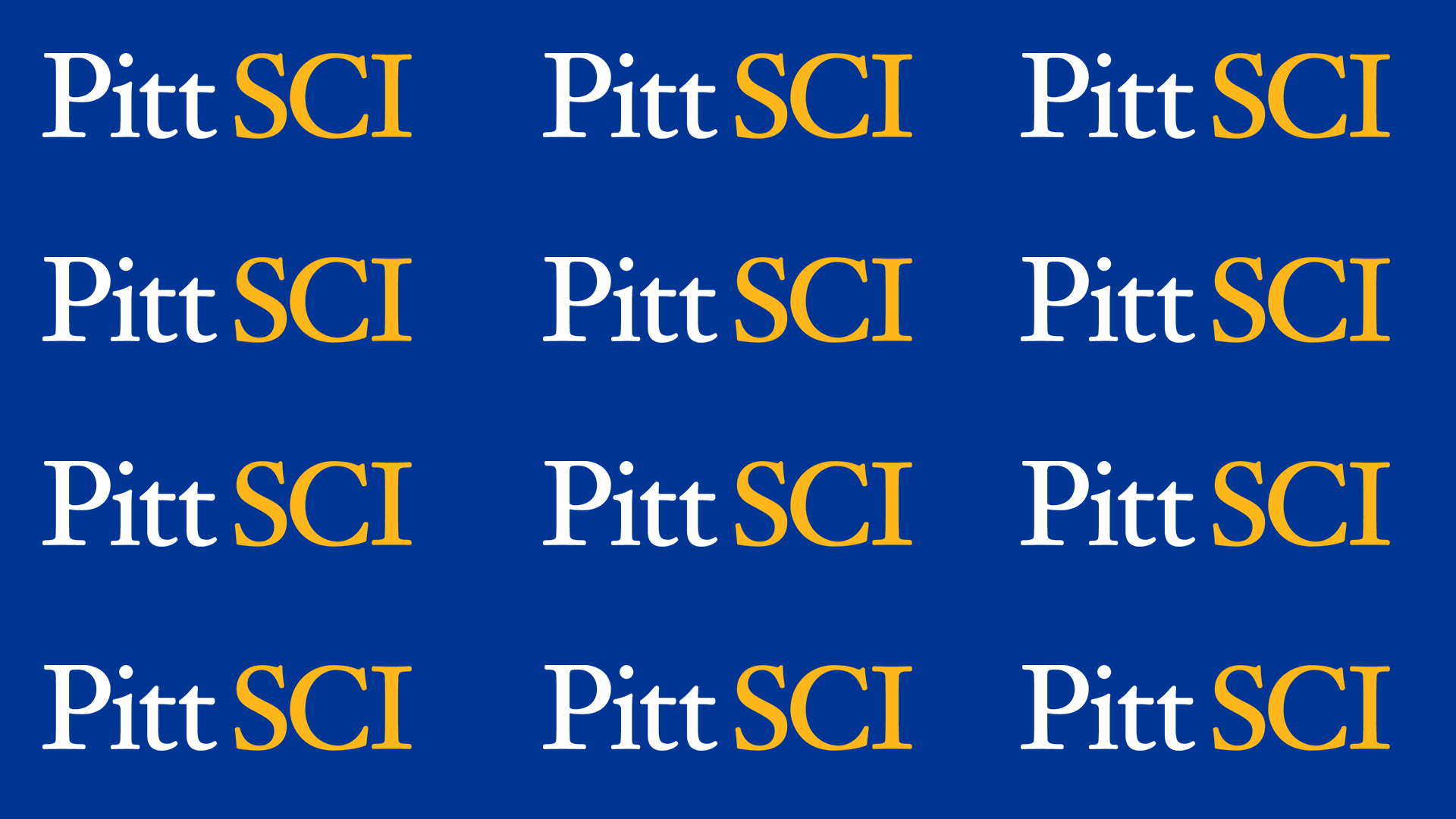 PittSCI logo on repeat